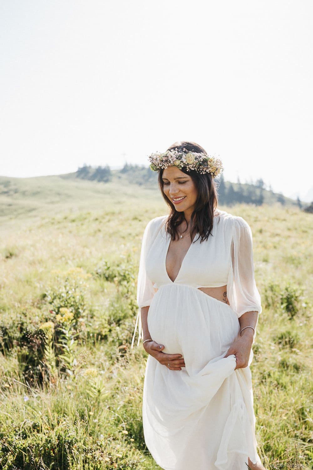 Babybauch Fotografie Bregenzerwald